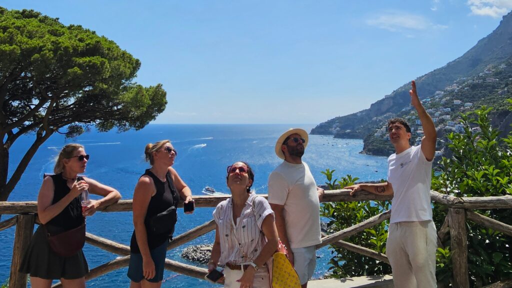 amalfi experience from panoramic terrace above the coast